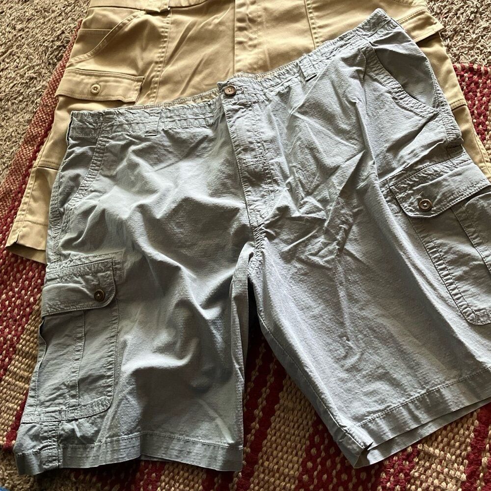 BOGO Men’s Size 42 Cargo Shorts Sportif & Bass Lot of 2